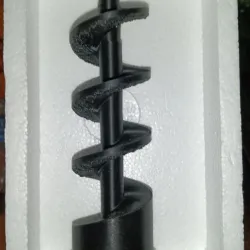(Auger) screw for automatic dog or cat feeder.