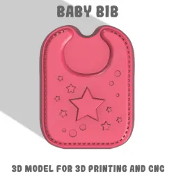 Baby bib Stl File