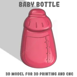 Baby Bottle Stl File