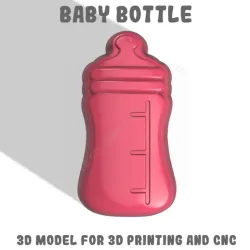 Baby Bottle Stl File