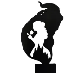 Beauty and the Beast tea candle shader