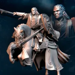 Bloody Elf King - Mounted | Bloody Elves | Fantasy