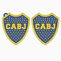 Boca Juniors Keychain and Logo