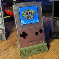 Boxy Pixel Game Boy Color Pocket Stand