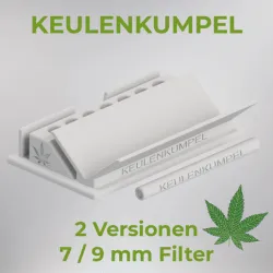 Buddy - Leaf & filter holder - Building pad with tamper - 420 - Joint - Smoking