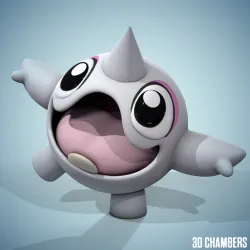 Cetoddle STL - Pokemon Scarlet Pokemon Violet