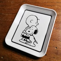 Charlie and Snoopy Tray
