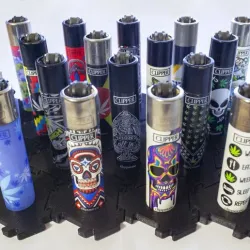 Clipper Lighter Display Stand
