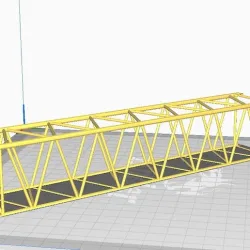 Crane element, trailer loading,