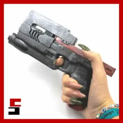 Cyberpunk 2077 Arasaka HJKE-11 Yukimura Pistol Prop Cosplay