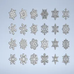 Decoration - Snow Flakes