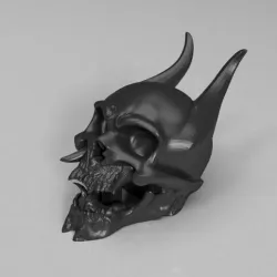 Demon skull