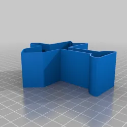 Direction sign, nestable box (v1)
