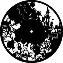 disney clock