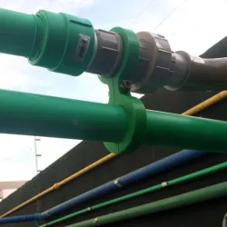 Double Clamp 50mm Pipe