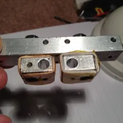 dual nozzle alignment method.