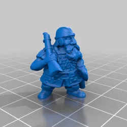 Dwarf Ranger with Rifle