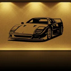 Ferrari F40 SVG / STL