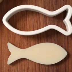 Fish cookie cutter