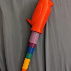 Flapjack Collapsing Staff with replaceable core
