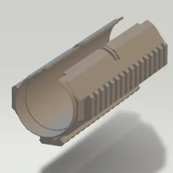 Full Rail Handguard for CYMA & JG MP5SD Airsoft AEG