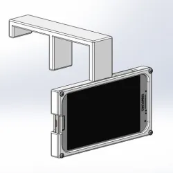 Galaxy S4 Camera Mount for Qidi Tech/Flashforge Printers