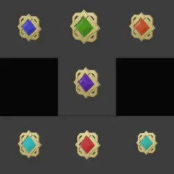 Genshin Impact Vision square frame