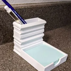 Geometric Sticky Note/Pen Holder