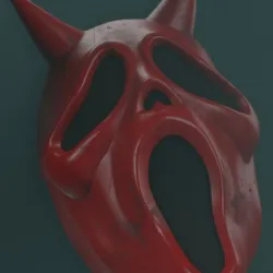Ghost face mask