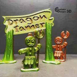 Gingerbread Dragon Tamer