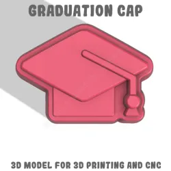 Graduation Cap Stl File