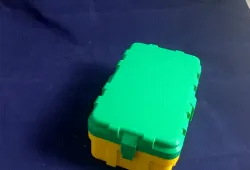 Guitar pedal storage box