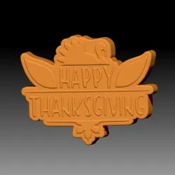 HAPPY THANKSGIVING 2 SOLID SHAMPOO AND MOLD FOR SOAP PUMP