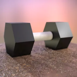 Hex dumbbell box
