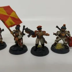 Hive-City Guard Officers and Command Squad
