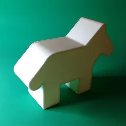 Horse, nestable box (v1)