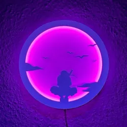 Itachi Uchia Naruto Shippuden Light LED IC 5V ESP32 WLED