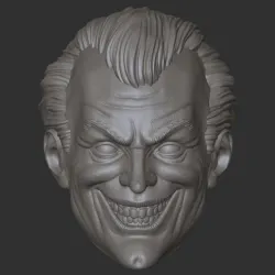 Joker head for action figures