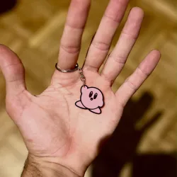 Keychain Kirby // keychain Kirby