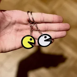 Keychain Pacman // keychain Pac-man