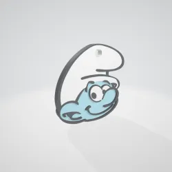 Keychain - The Smurfs