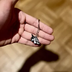 Keychain Unicorn // Unicorn keychain