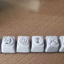 Keys for AVENGERS mechanical keyboard