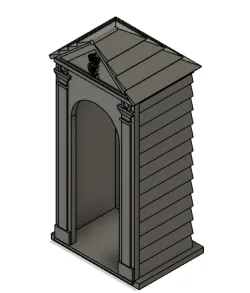 King Charles III Welsh guard sentry box - English royal guard sentry box