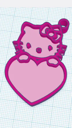 kitty pendant