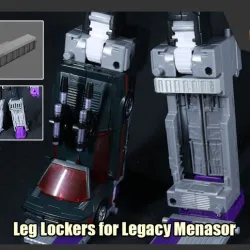 Leg Locker for Transformers Legacy Menasor