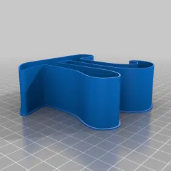 Letter Pi, nestable box (v1)
