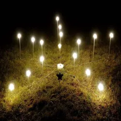 Light installation for Christmas