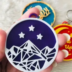 llavero Velaris (ACOTAR) /Velaris Keychain – ACOTAR Inspired