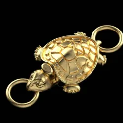 lock turtle 3D print model